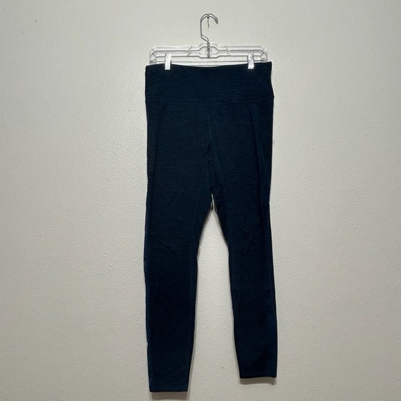 GAIAM Pants - Gaiam Dark Blue Ankle Length Athletic Workout Compression Leggings Womens Size L